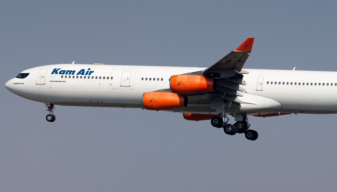 Kam Air flying from IGI Delhi